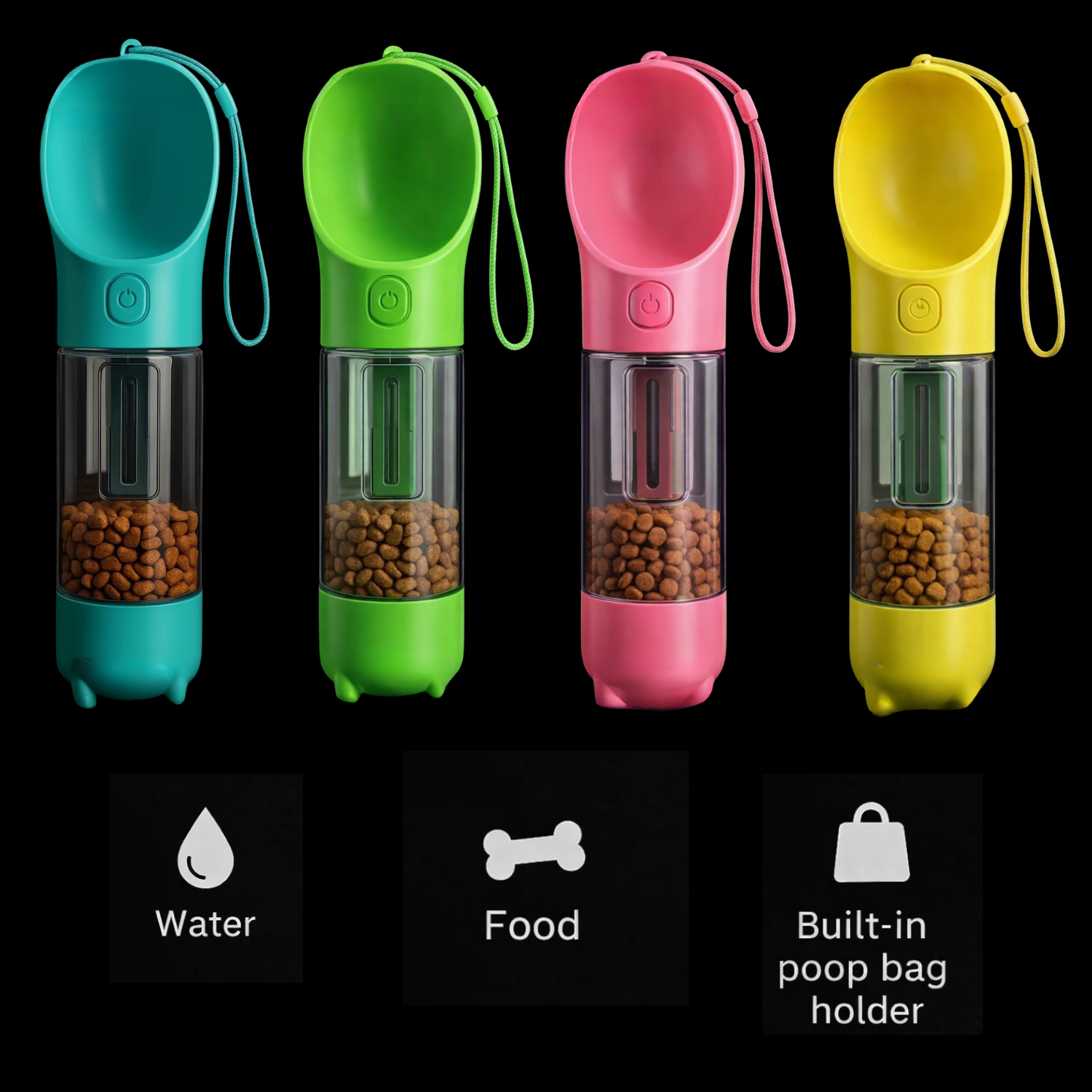 PawStation - 3in1 Water Bottle