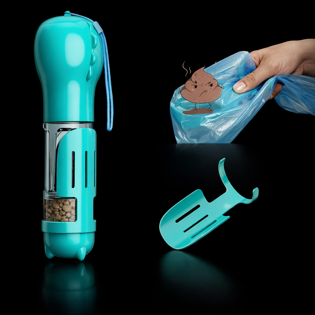 PawStation - 3in1 Water Bottle